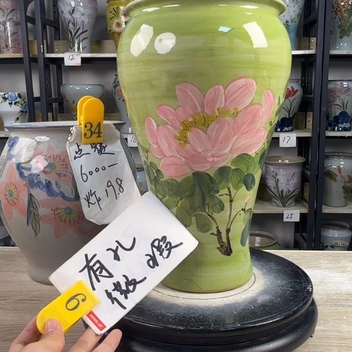 罐1tc景德镇陶瓷花盆