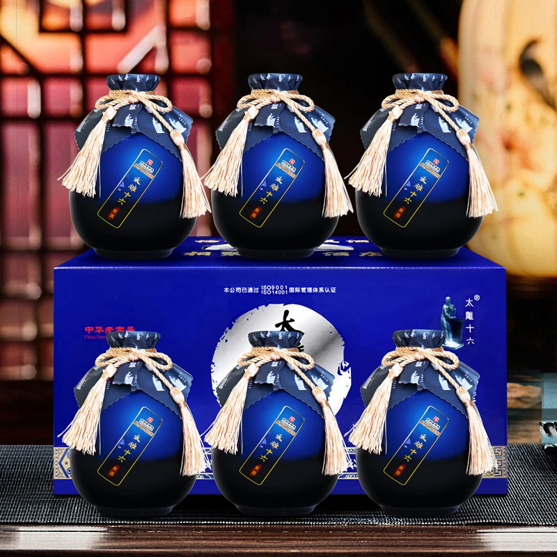 咸亨酒店太雕酒特产太雕十六500mlx6瓶礼盒半甜糯米