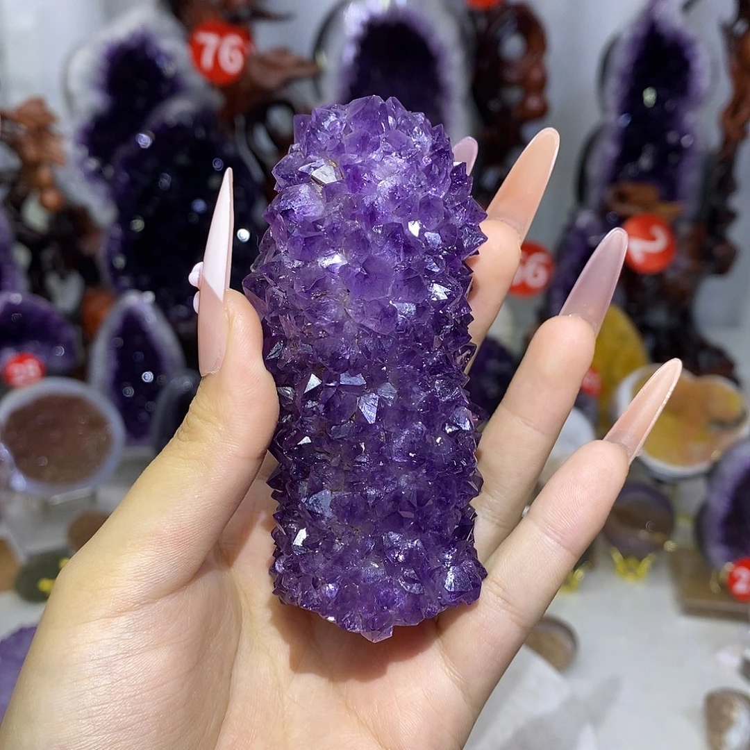 大型摆件（非配饰）紫晶未镶嵌