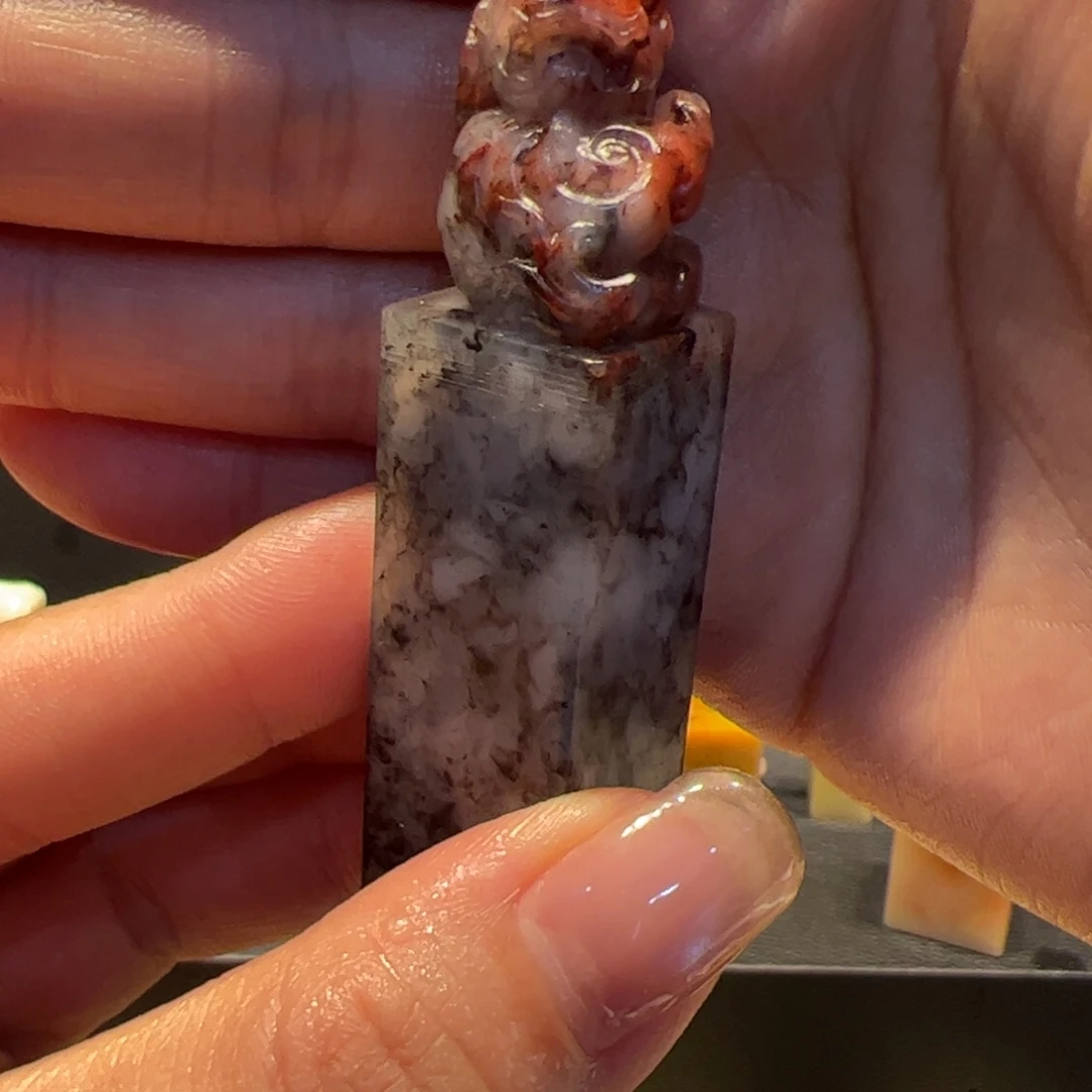 寿山石印石b**d寿山高山石