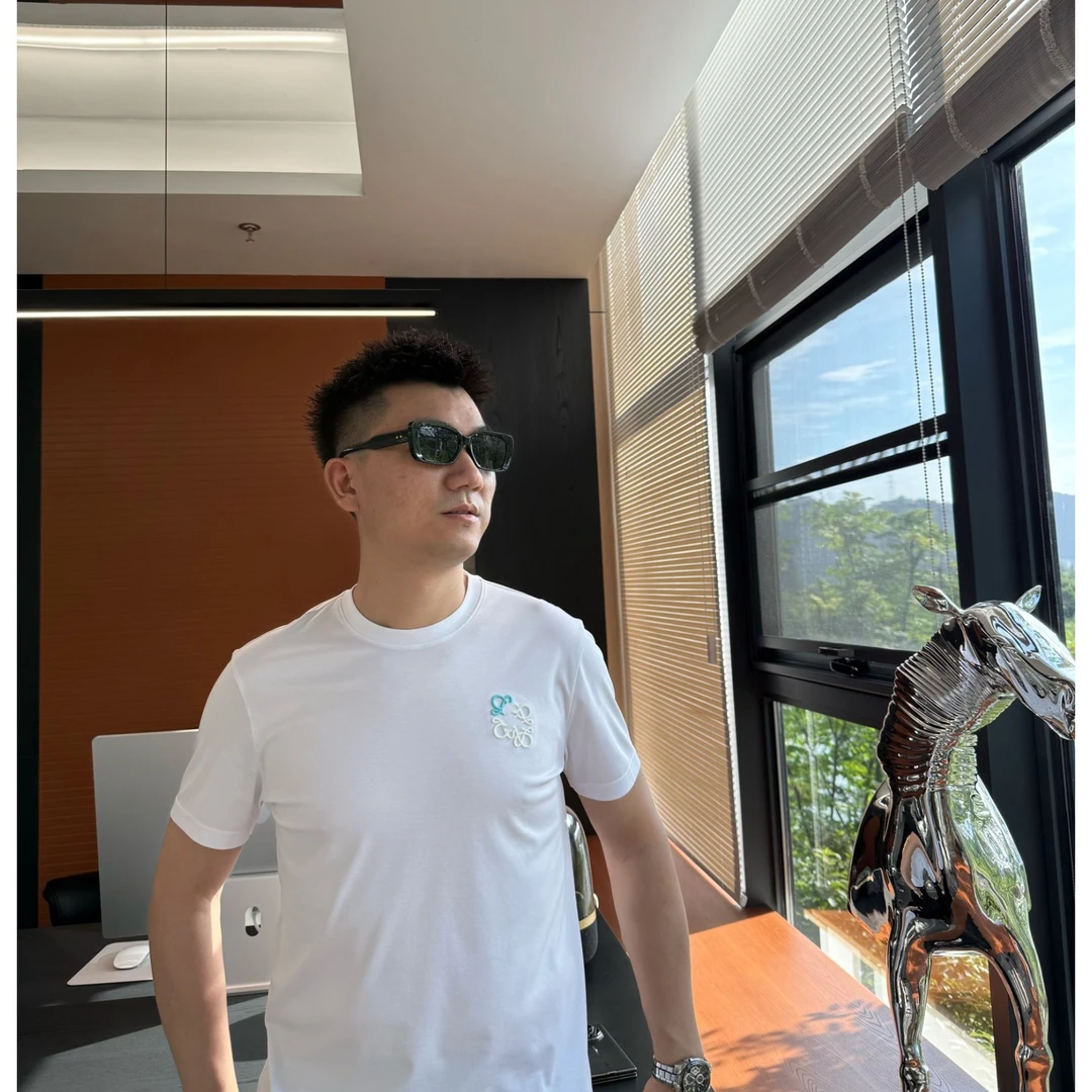 Dorc奢品-2025夏季新款休闲时尚男士圆领T恤-KD-9083