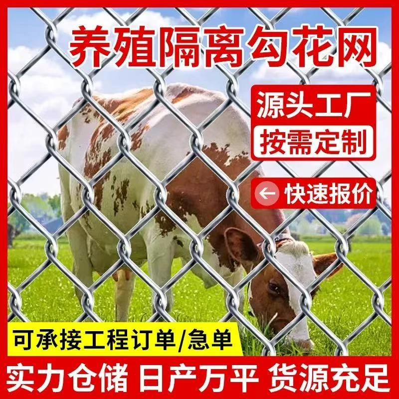 热镀锌防锈铁丝网养殖围栏圈牛羊养殖网果园防护网热镀锌铁丝网