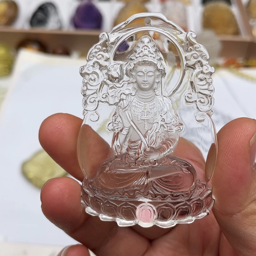 福***堂水晶未镶嵌颈饰定制