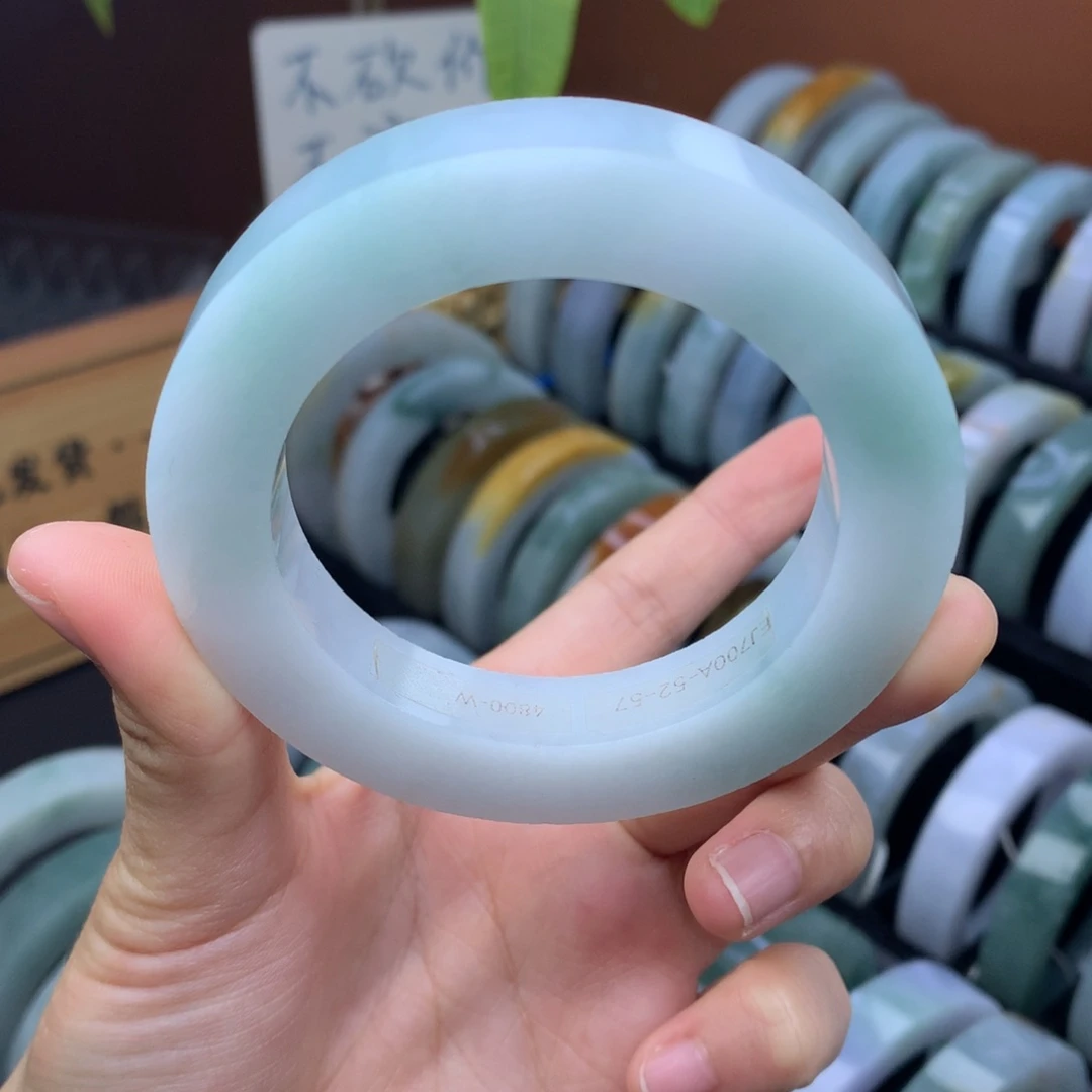 未镶嵌手镯定制翡翠定制不退不换