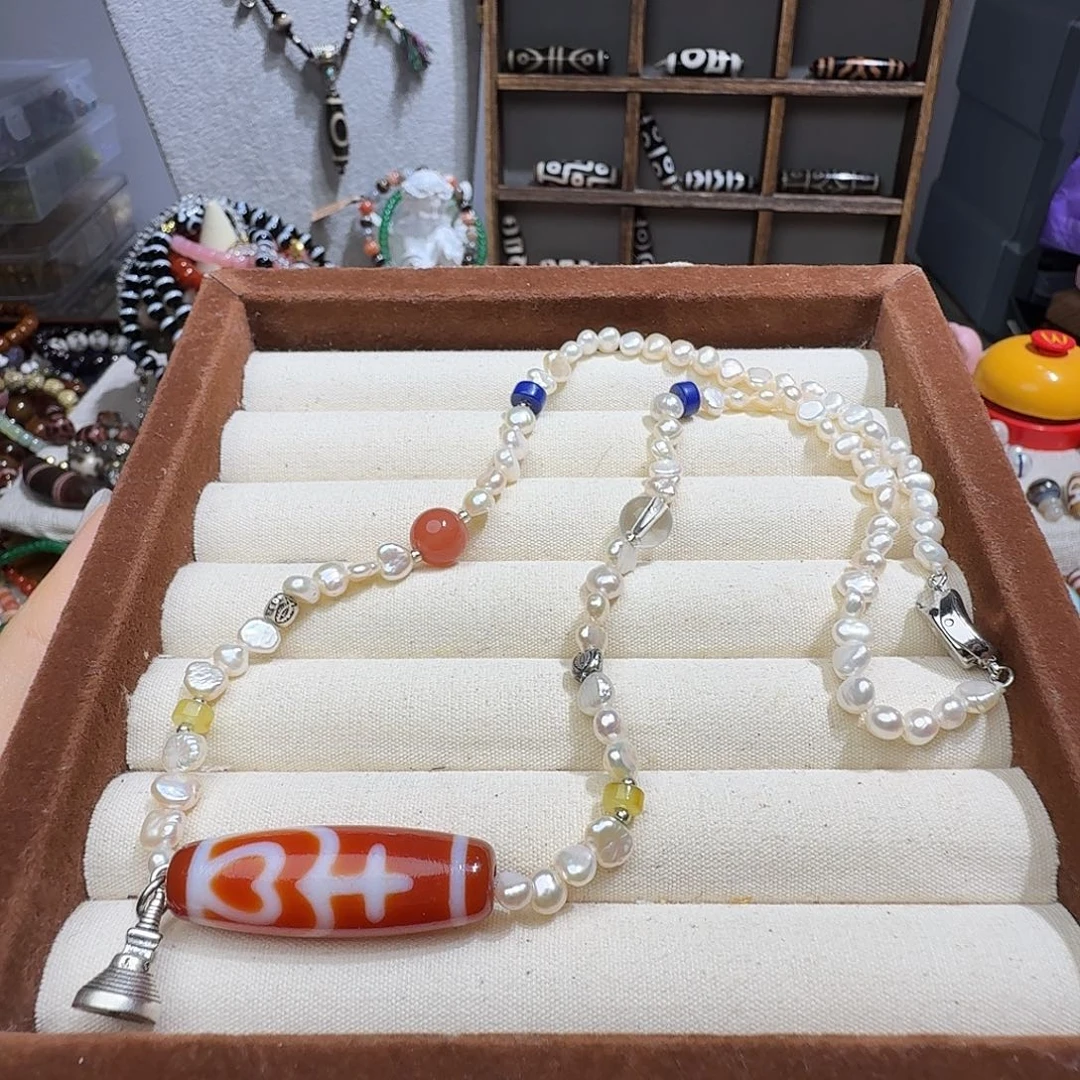 玛瑙/玉髓未镶嵌颈饰