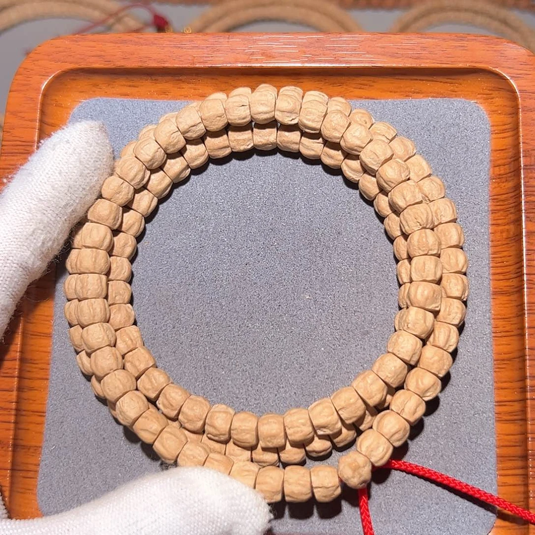 柏香籽/百香籽吊坠暖***妈油皮方块多棱顺8