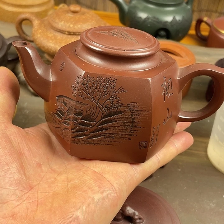 茶壶紫砂正品一把