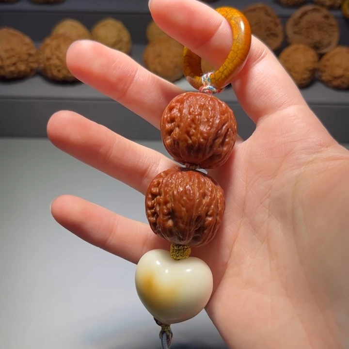 文玩核桃把件丸子糖葫芦007