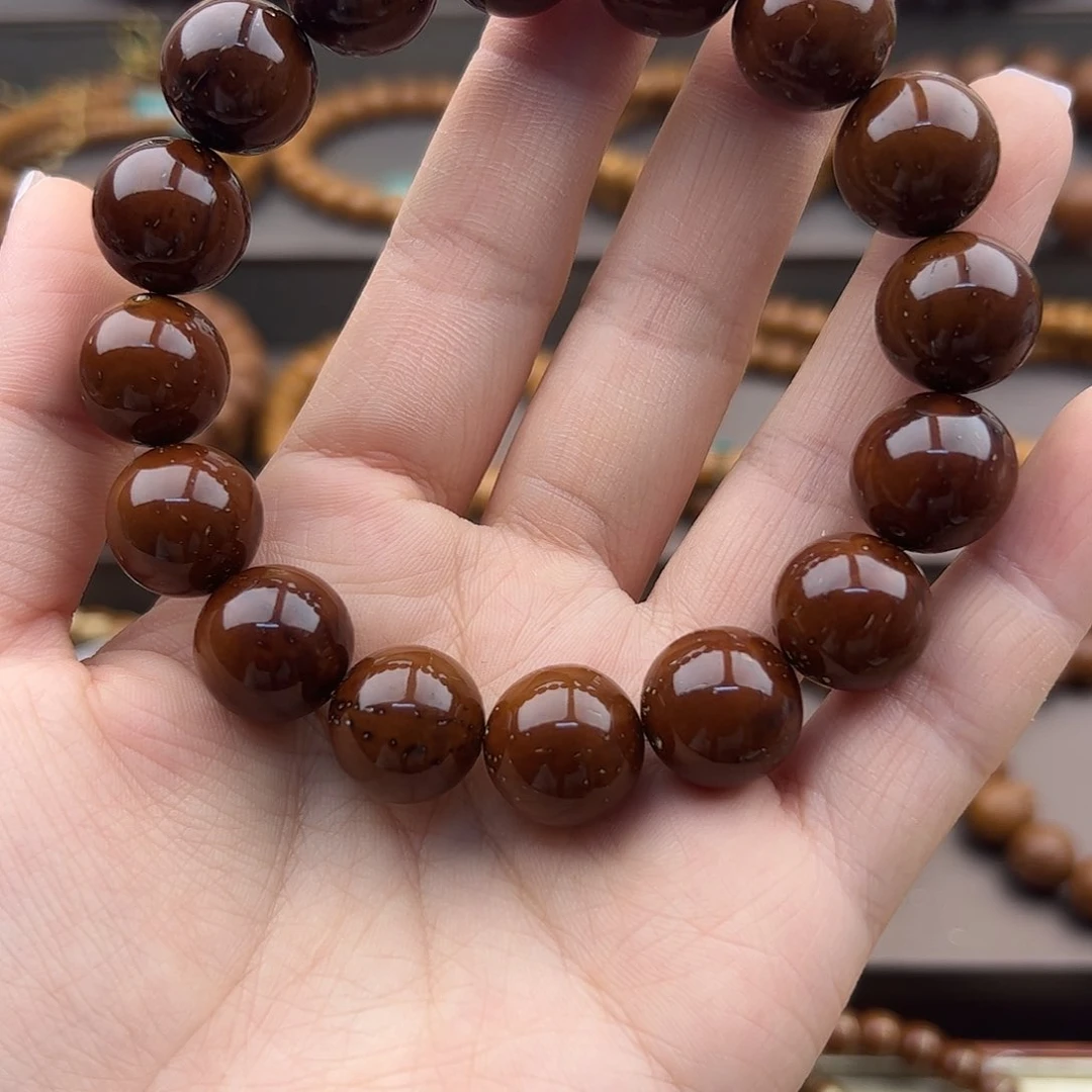 紫金鼠手串14光珠紫金鼠