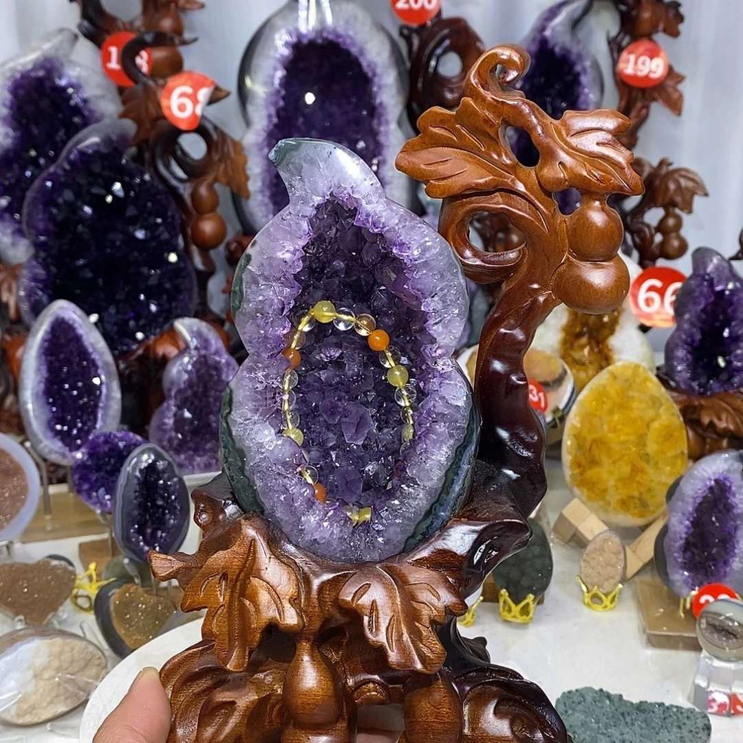 未镶嵌大型摆件（非配饰）紫晶