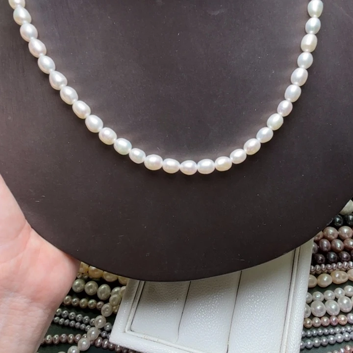 颈饰未镶嵌淡水珍珠
