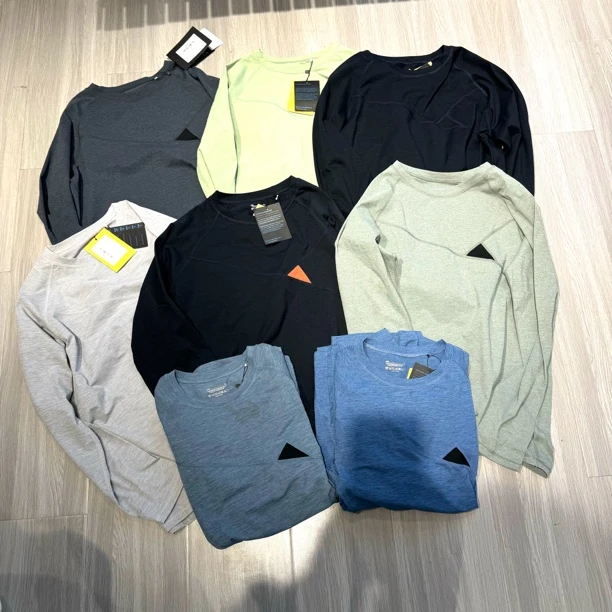 无情的性价比 质量牛叉 男女速干透气长袖T恤 四季款