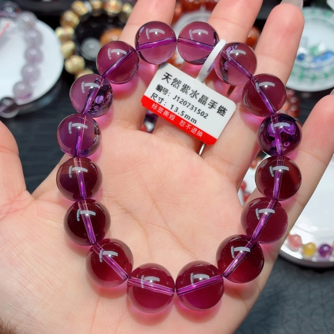 水晶手链未镶嵌紫水晶手链