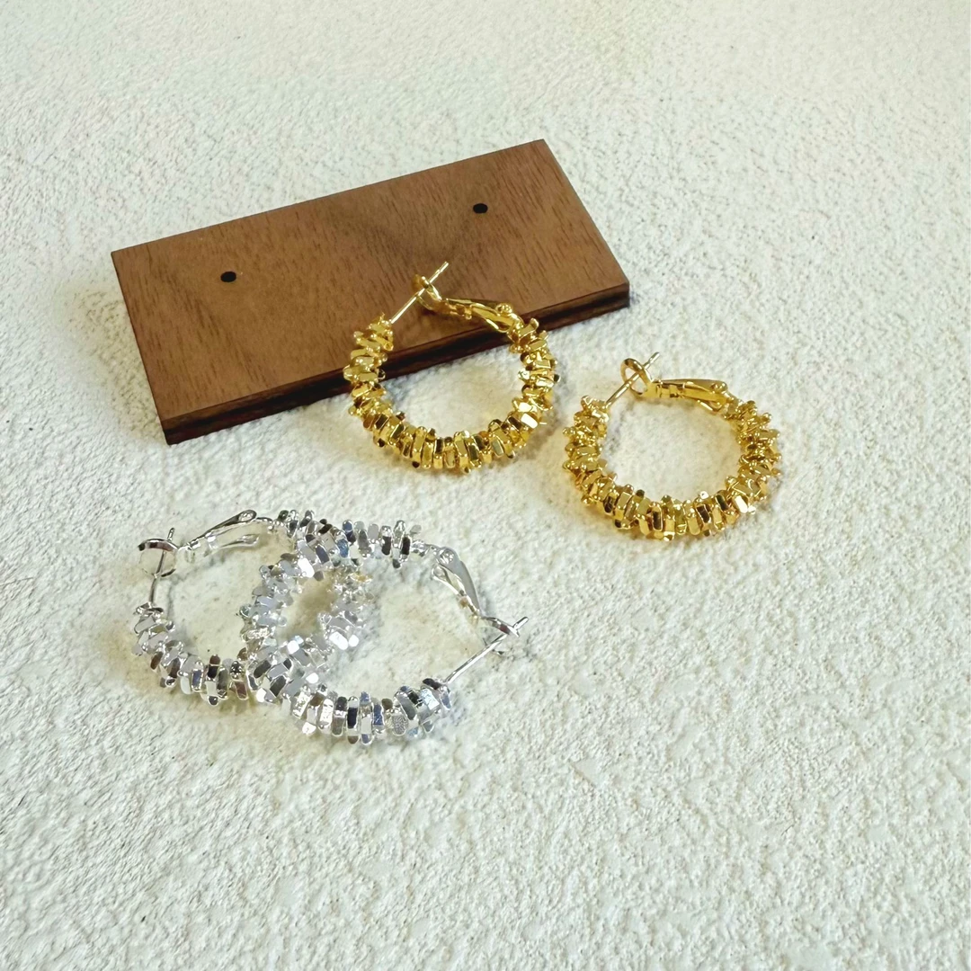 合金耳饰 轻奢耳钉韩系简约耳饰新款爆款耳钉女-新款上新按编号拍