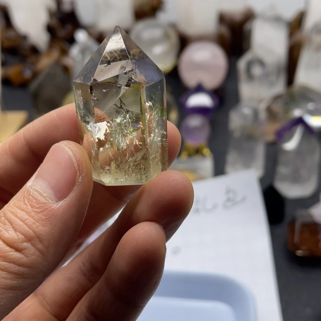 水晶234未镶嵌黄水晶