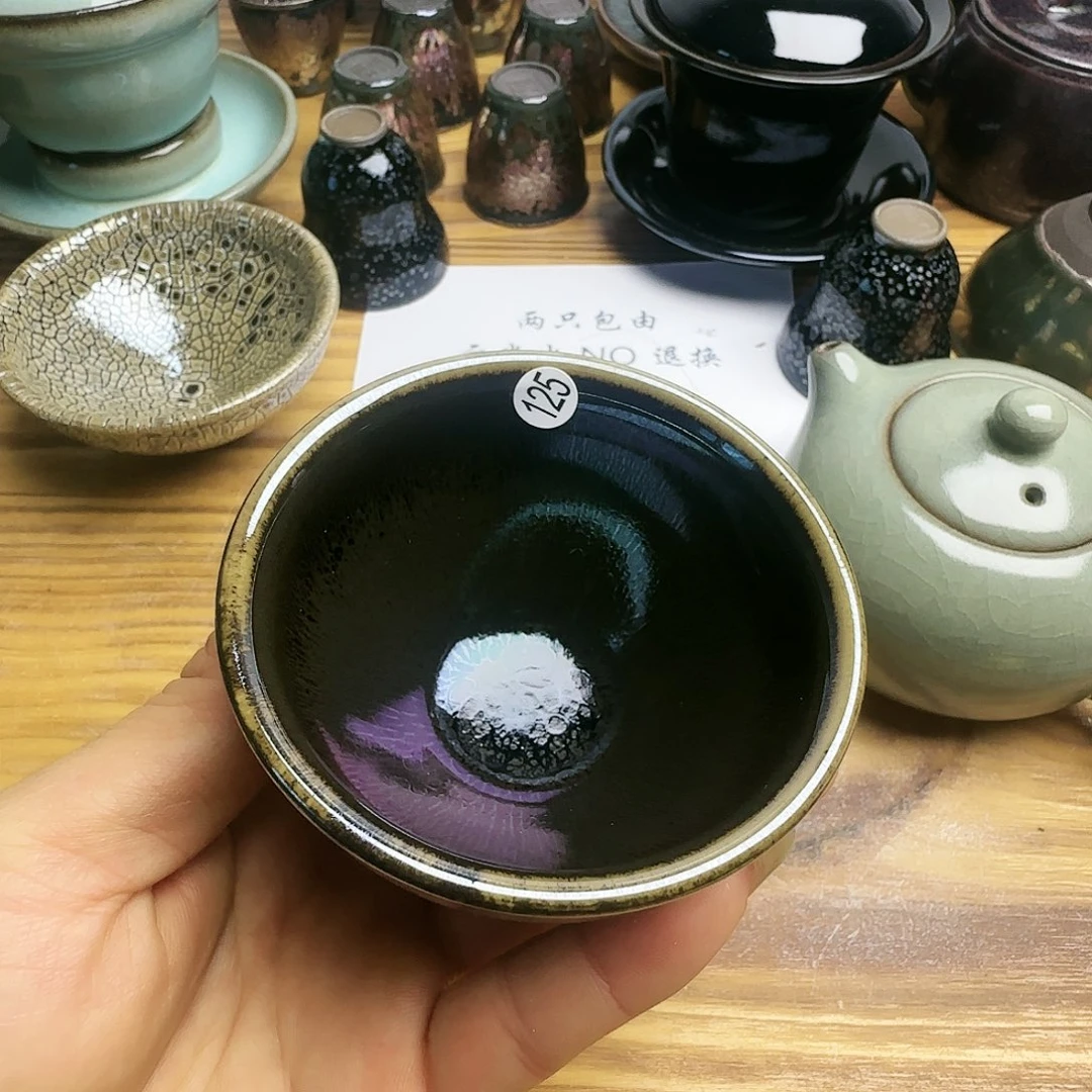 茶盏建窑建盏茶器125