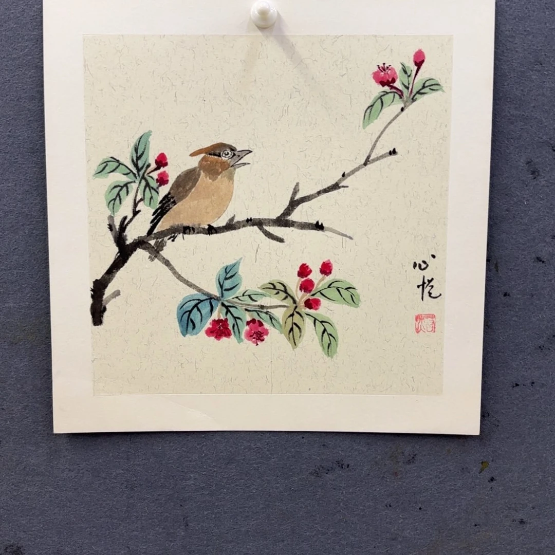 朝***馆国画卡纸的制作方法是用