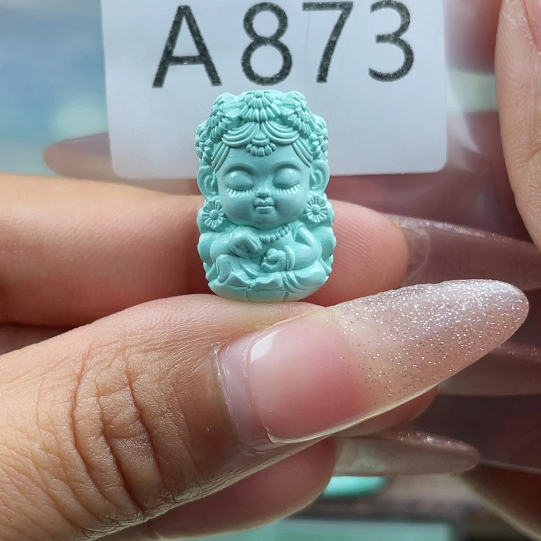 绿松石珠宝奇石未镶嵌