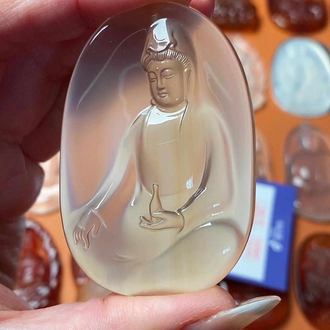 哥***子玛瑙/玉髓未镶嵌颈饰