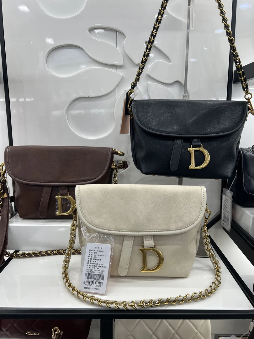 九州袋鼠2025新款包盖经典单肩斜跨轻奢百搭链条包