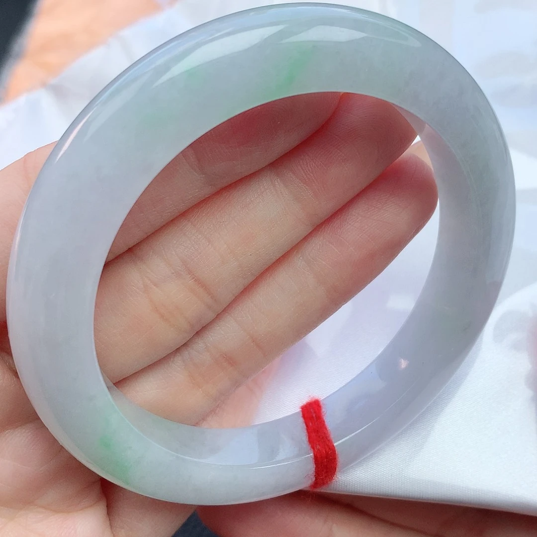 翡翠手镯未镶嵌59圈口200014