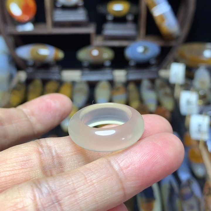 玛瑙/玉髓笔搁未镶嵌嘿*?