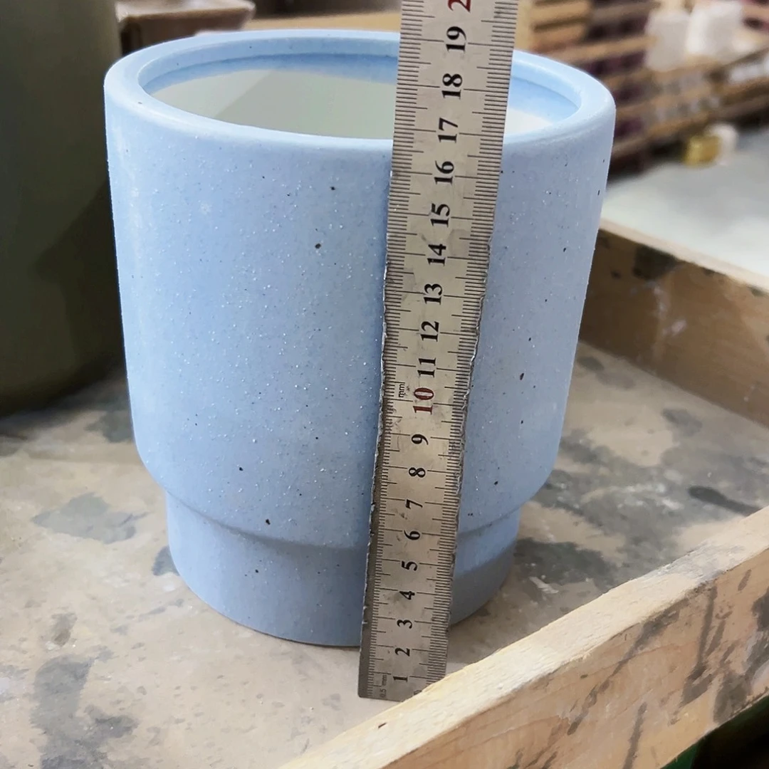 有孔，外贸尾单陶瓷花盆凑单10米包邮