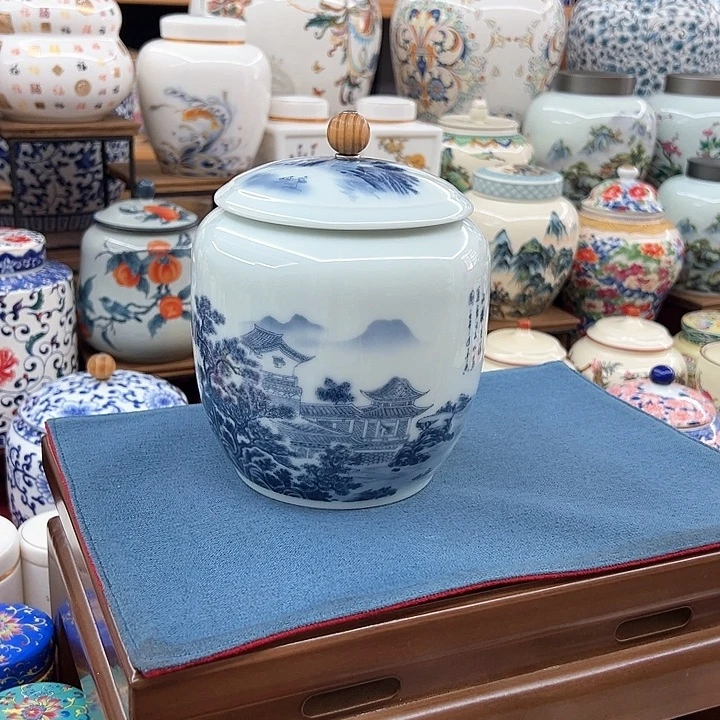 瓷片茶叶罐罐罐罐罐呀呀呀