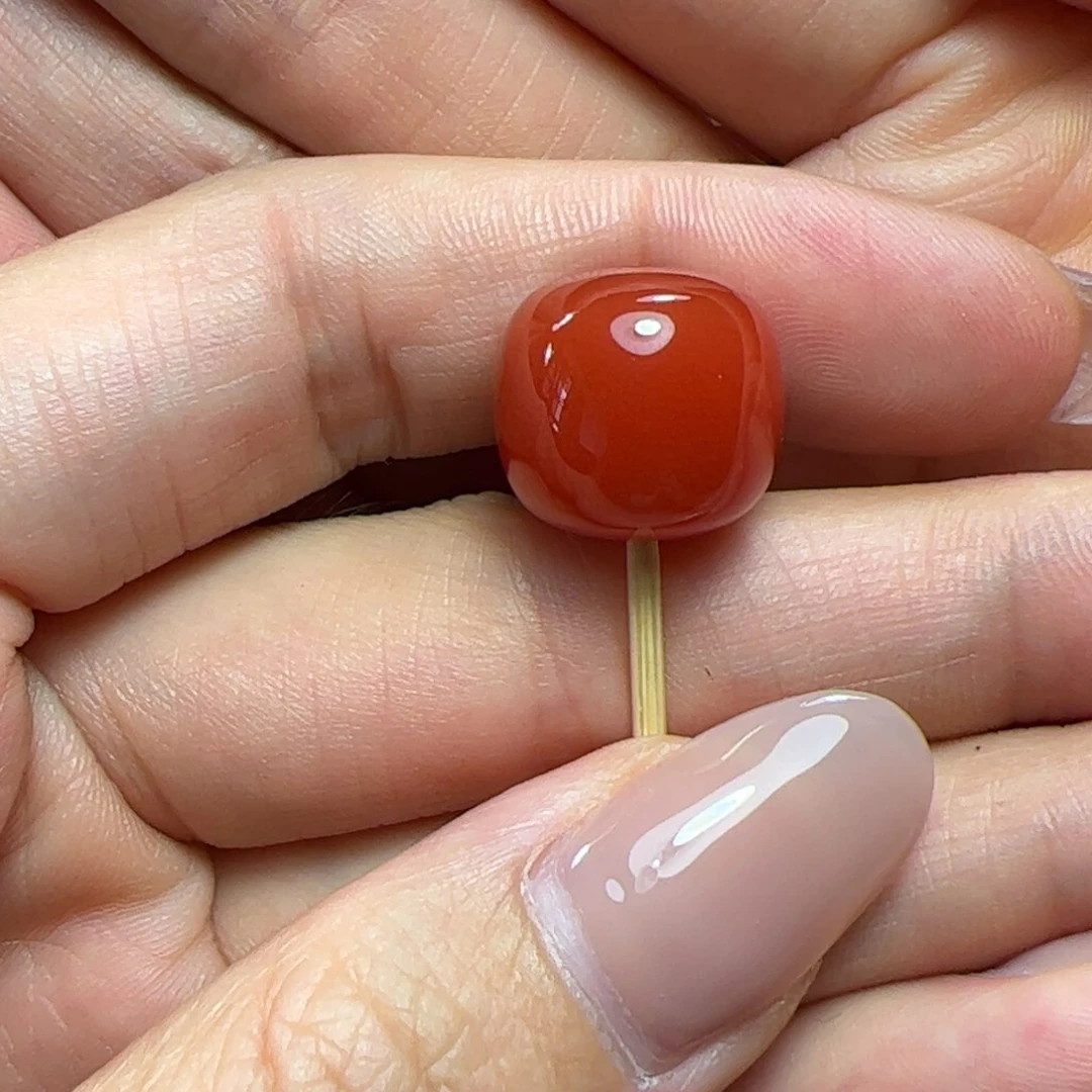 南红玛瑙珠子未镶嵌如*@