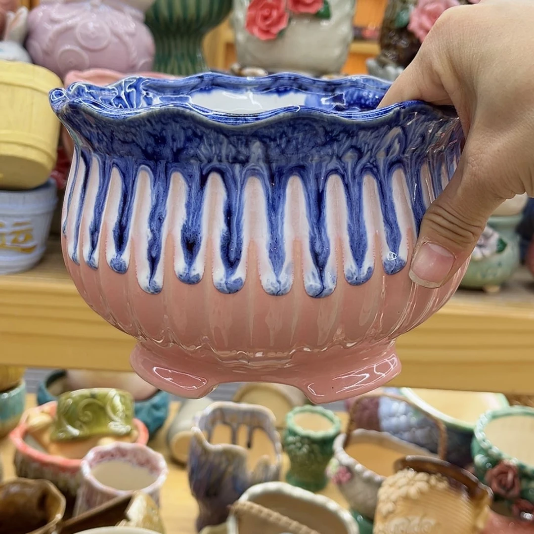 【闪购商品】陶瓷花盆