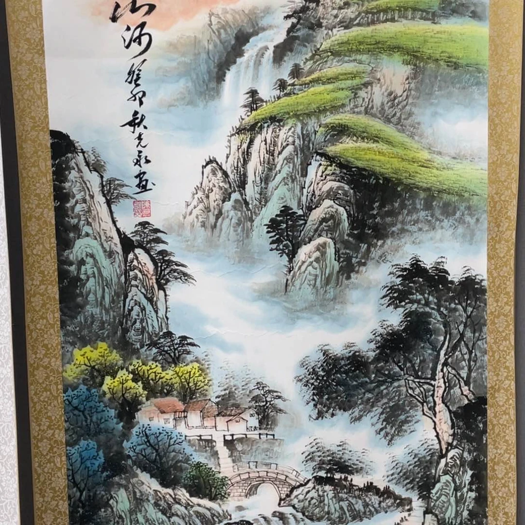 国画Y老师手笔手绘作品