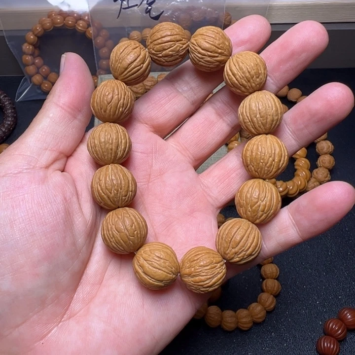 猴头核桃手串素串