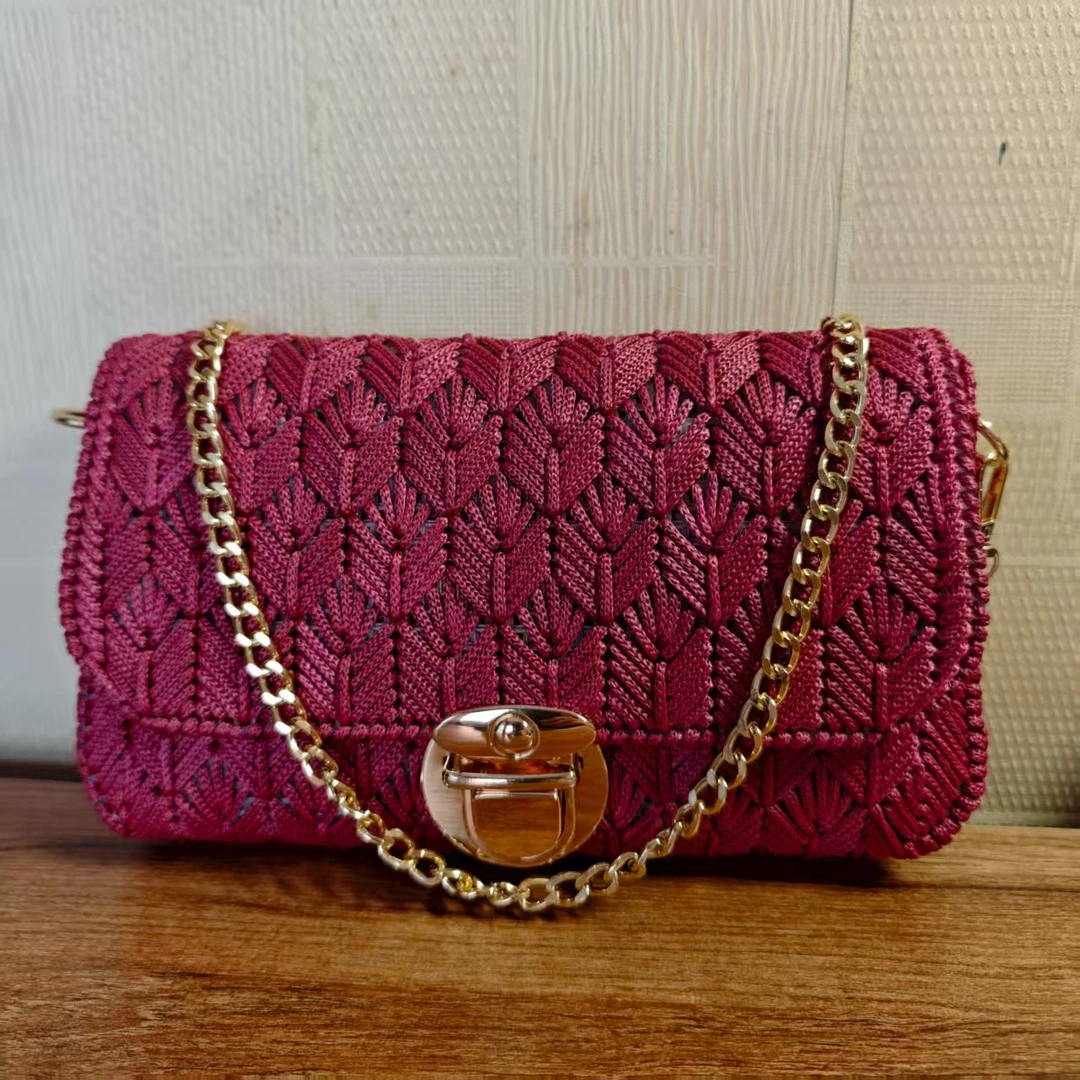 〖乐容专属〗冰丝线材料手工包全套材料包大号中号插锁扣