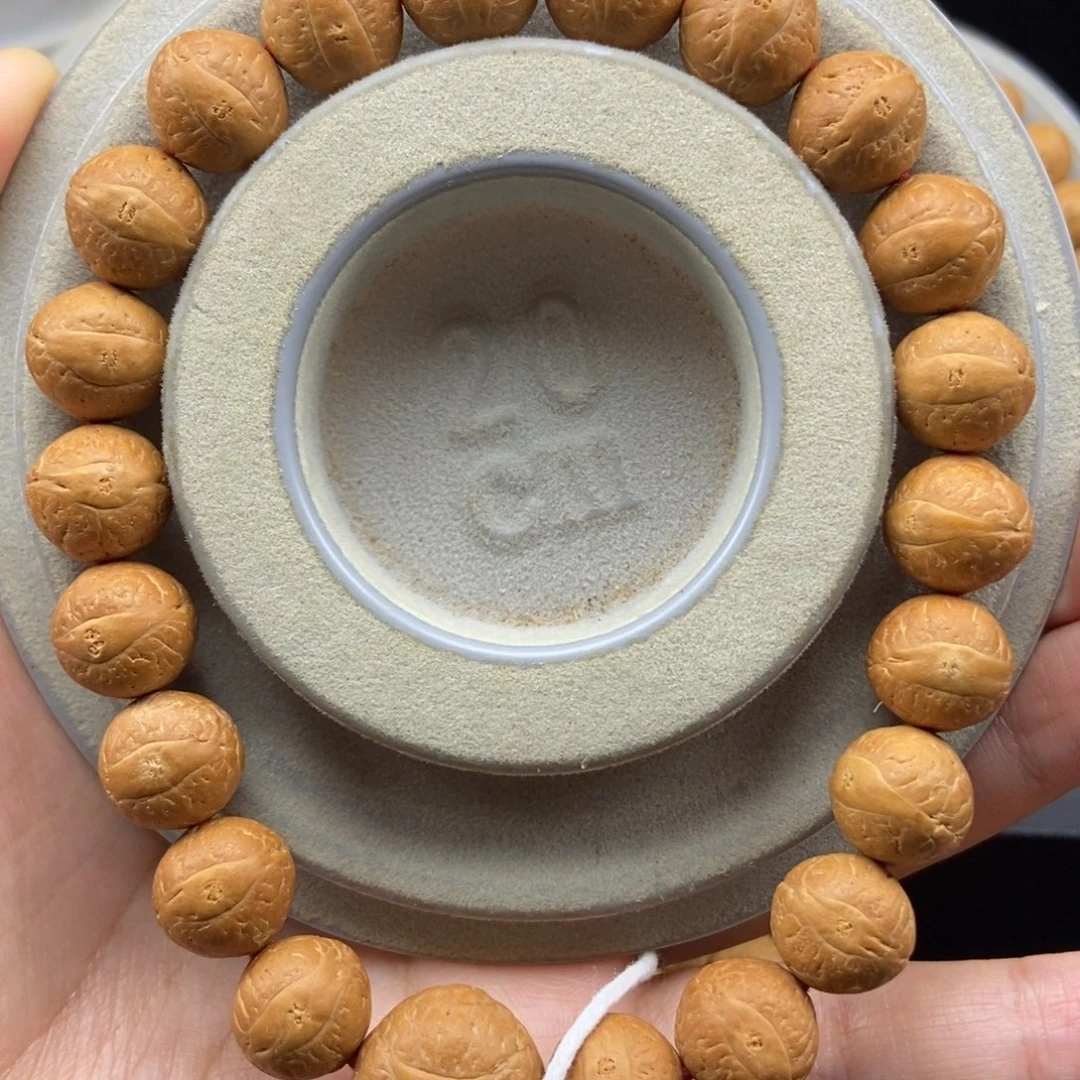 手串凤眼菩提12.5+新籽素