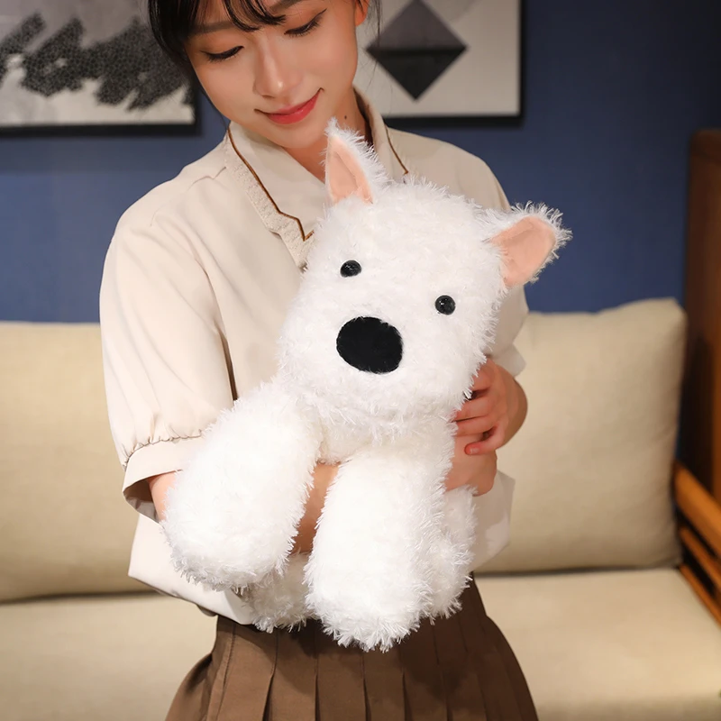 坐姿小狗公仔毛绒狗狗玩偶