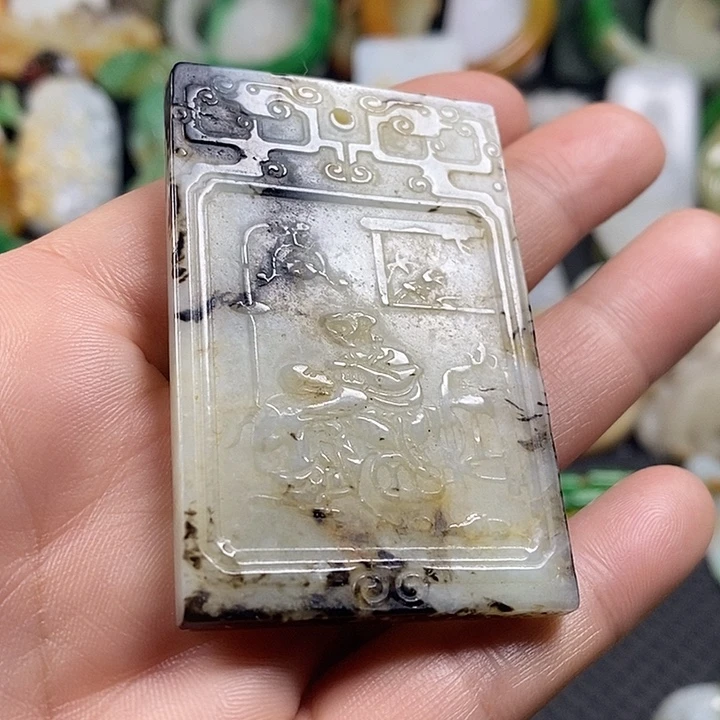 紫金钵盂菩提吊坠