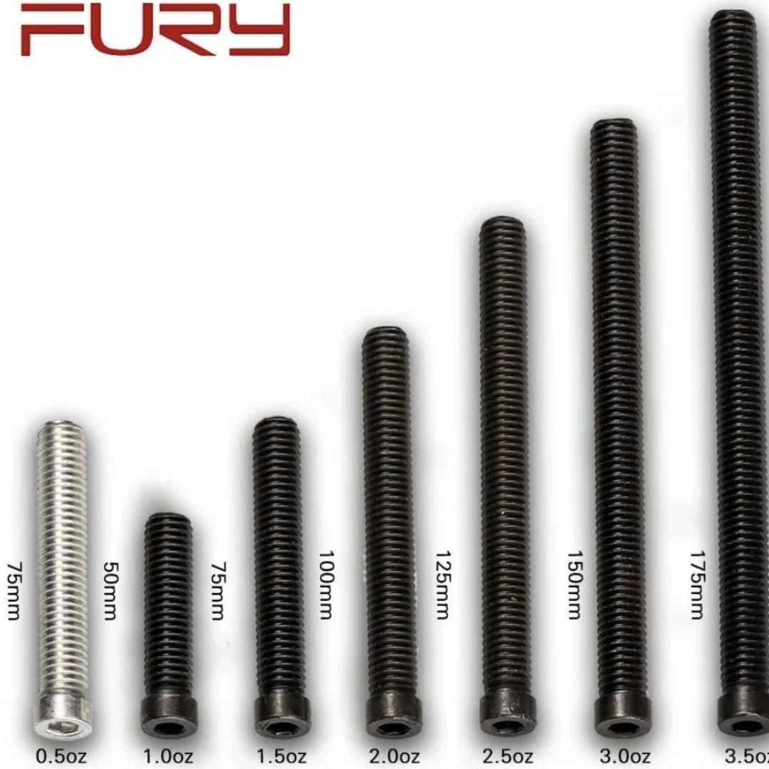 威利FURY台球杆配重螺丝 配件大头杆 加重配重一颗