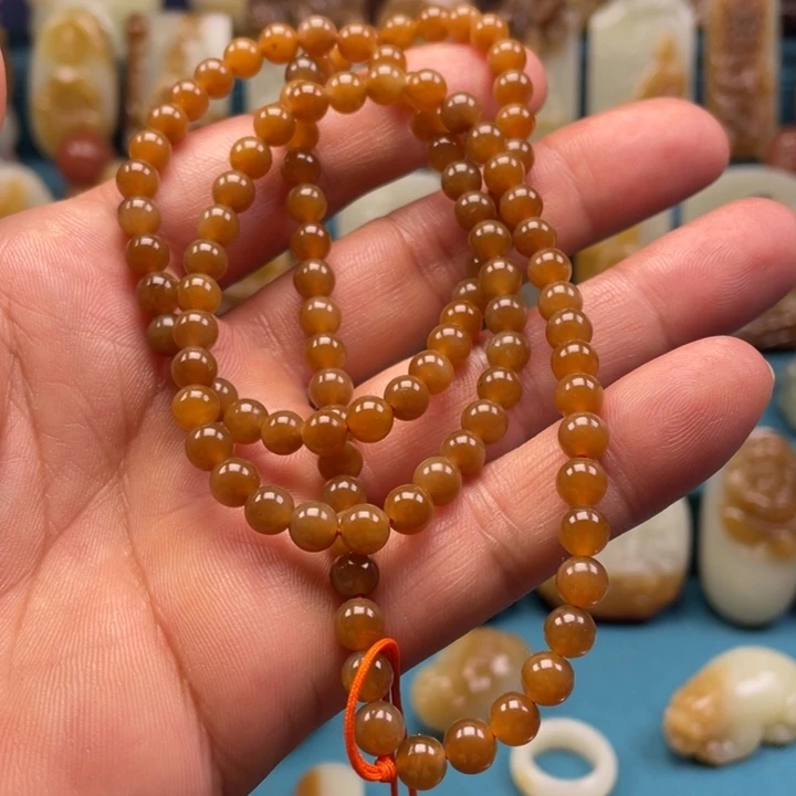 颈饰银S925镶嵌和田玉