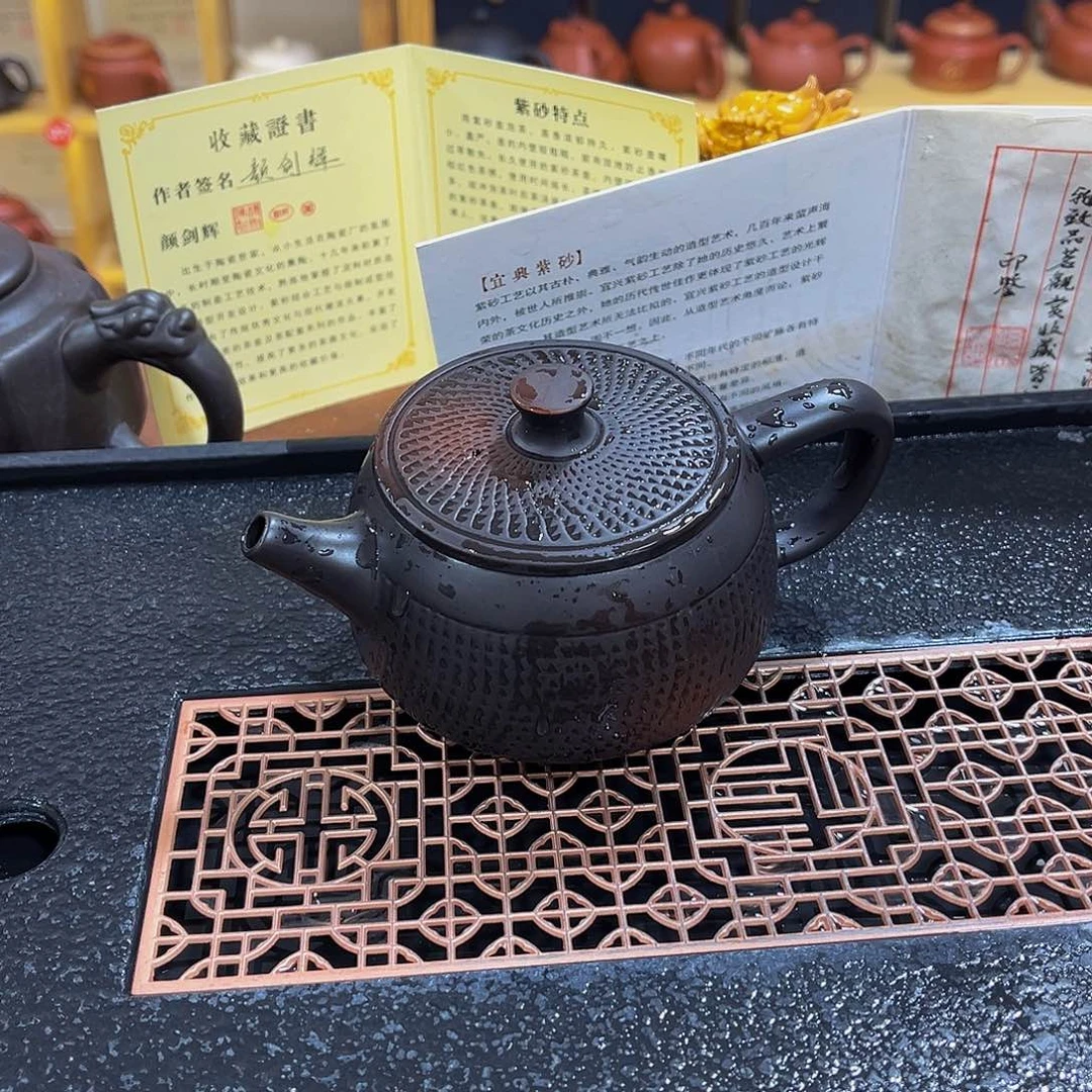 紫砂茶案紫砂壶36