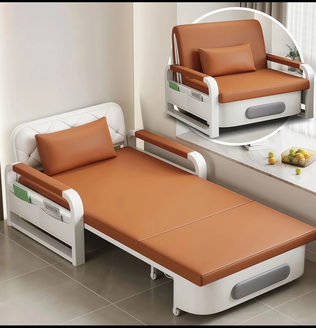 沙发床单人位可折叠两用双人小户型简约现代客厅多功能经济可拆洗