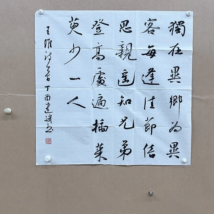 书法张建斌138*34㎝河南   十二届