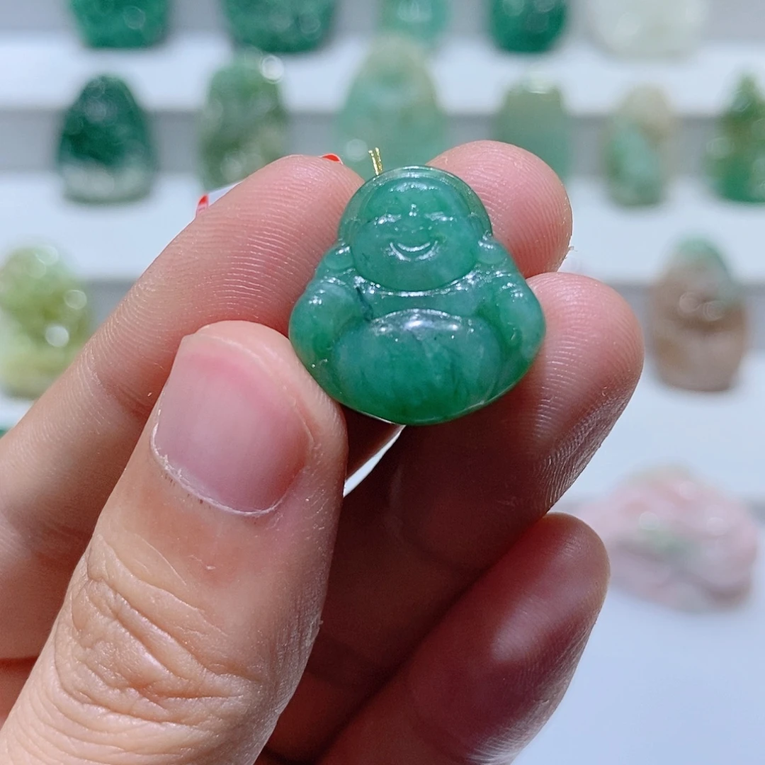 独山玉未镶嵌吊坠