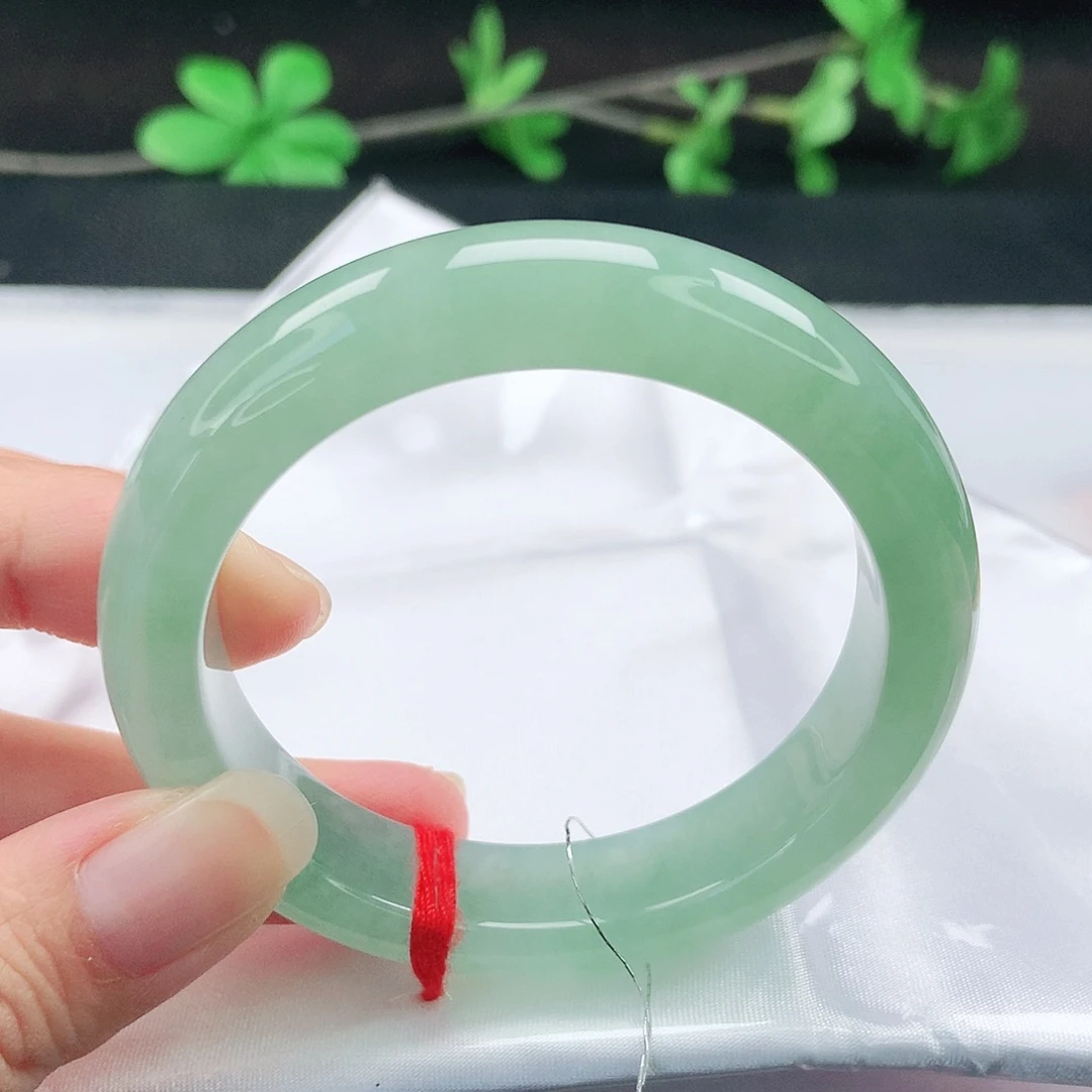 翡翠未镶嵌手镯52➕圈