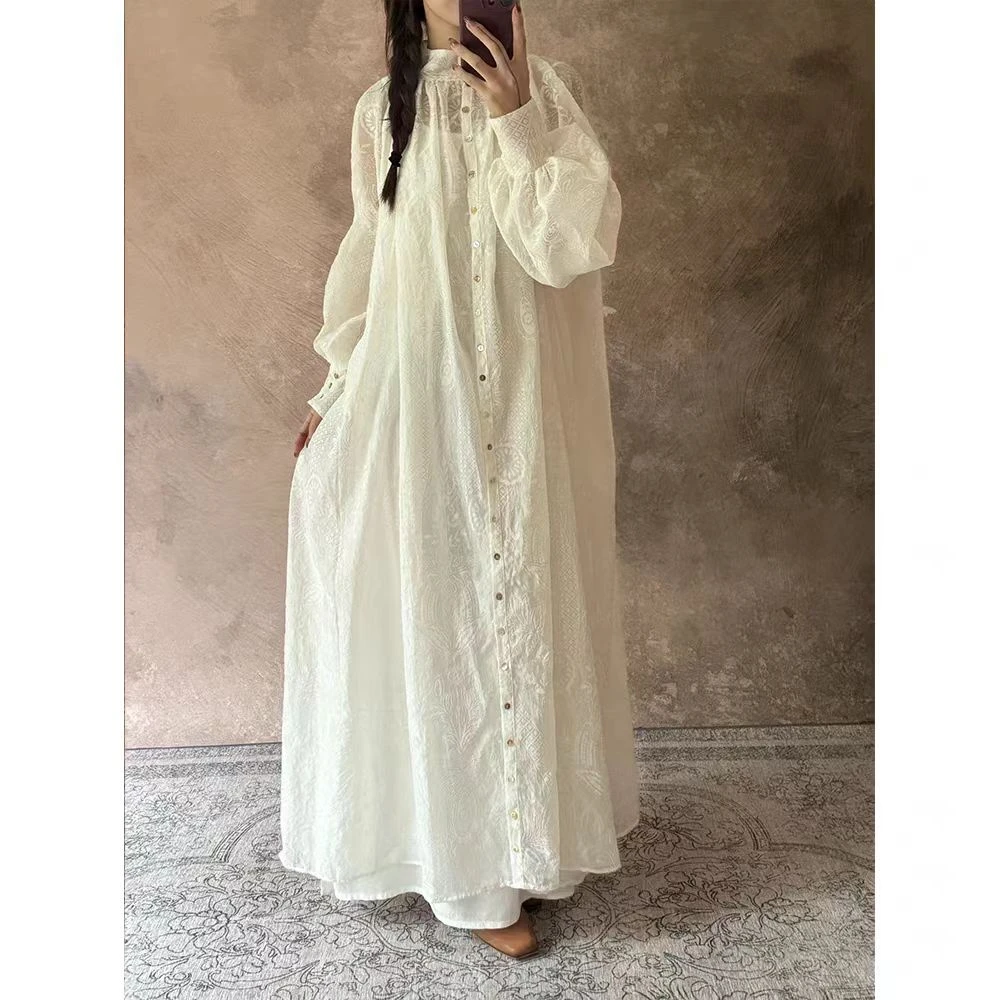 【751-800】娴娴~新款夏季显瘦百搭气质老钱风连衣裙气质国风24