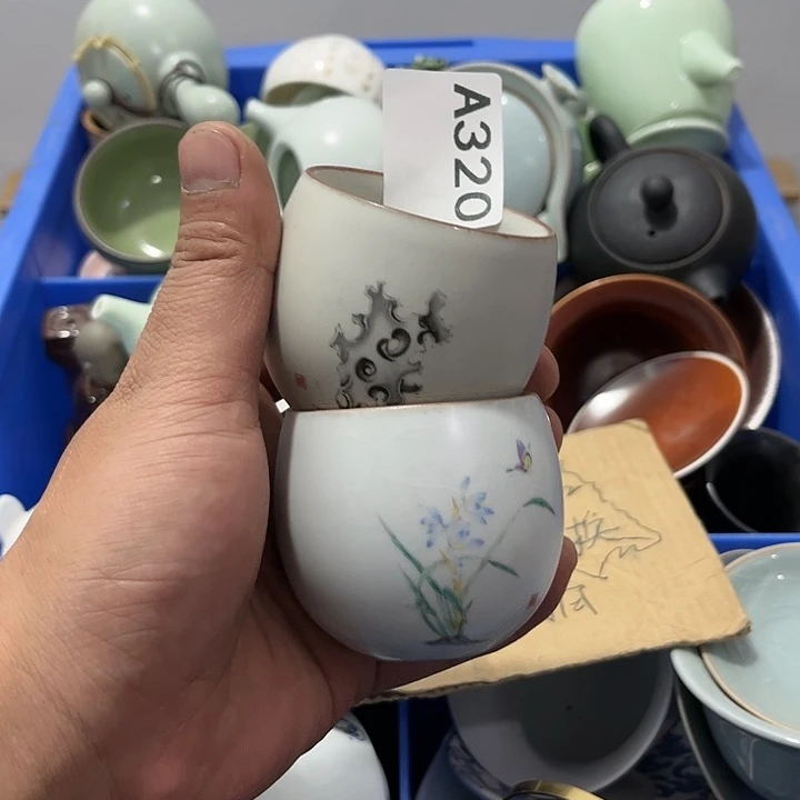 茶具默认微瑕瓷器、茶具、壶、摆件，介意勿拍