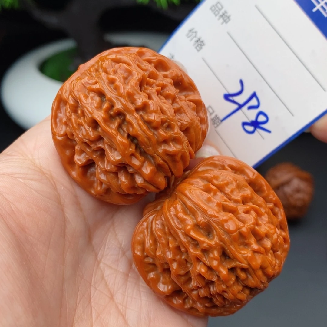 文玩核桃把件42四座楼298