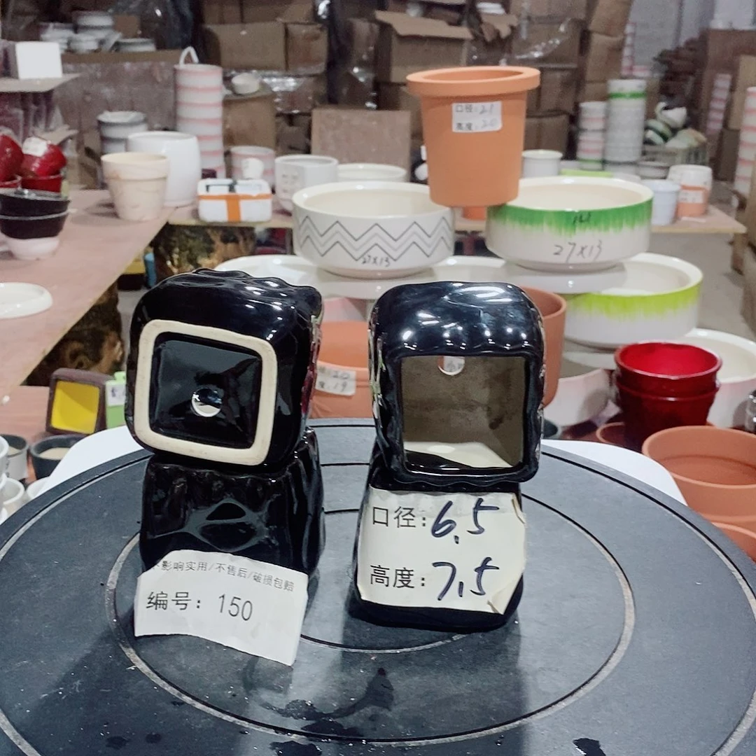 微瑕花盆-150-口6.5×7.5-4个