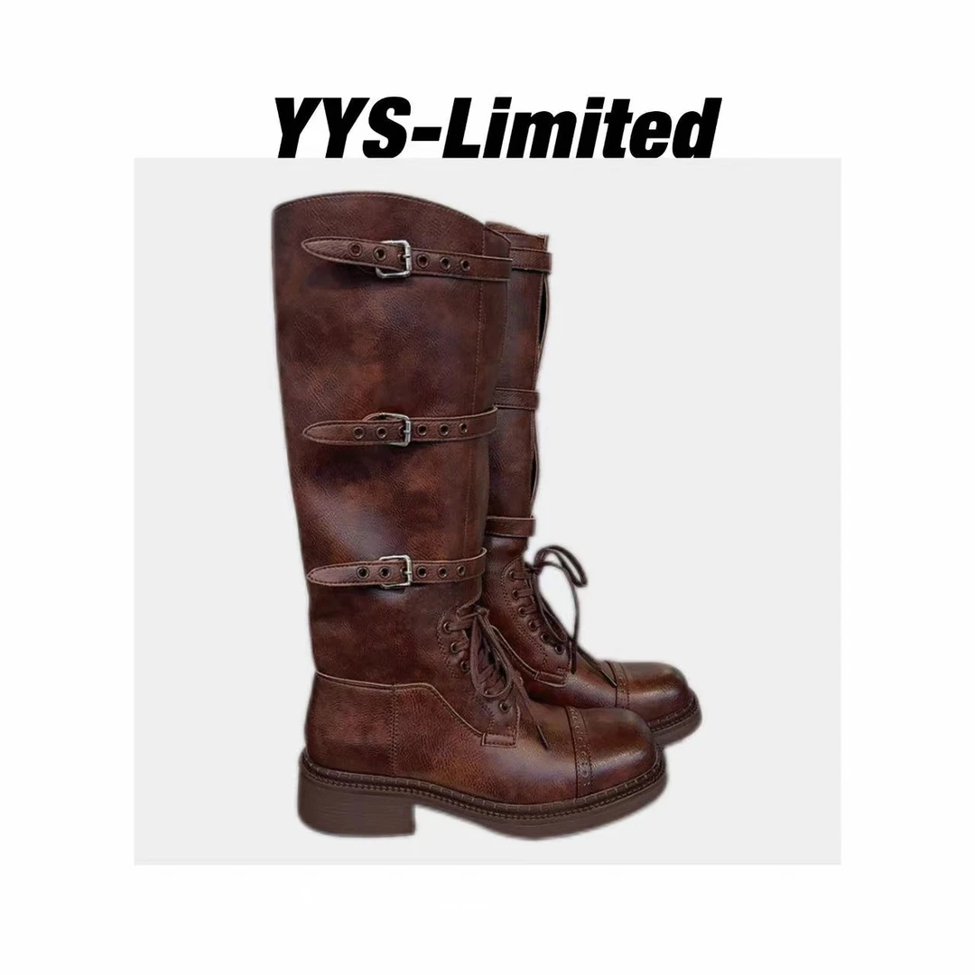 【年终清仓】克罗地亚｜中古骑士靴13-1804【N】