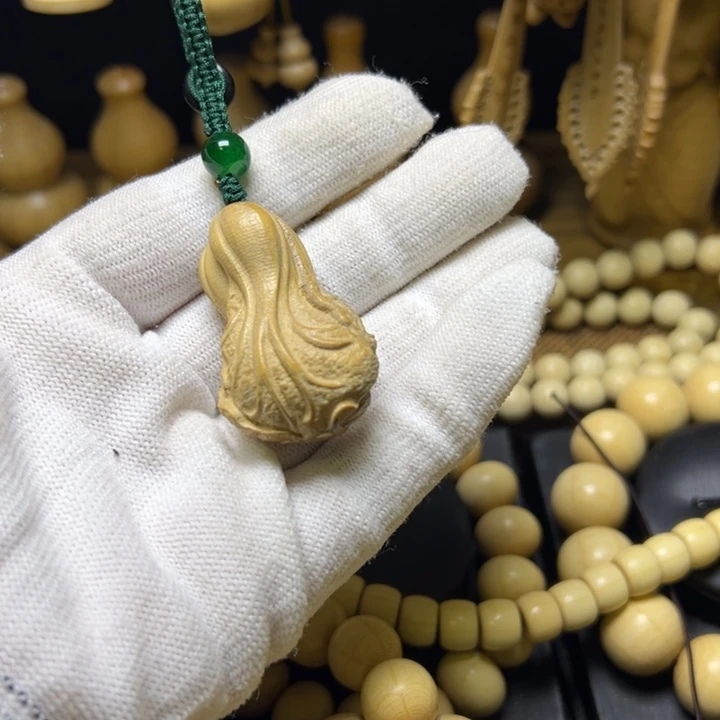 木质类五台山六道木雕刻白菜