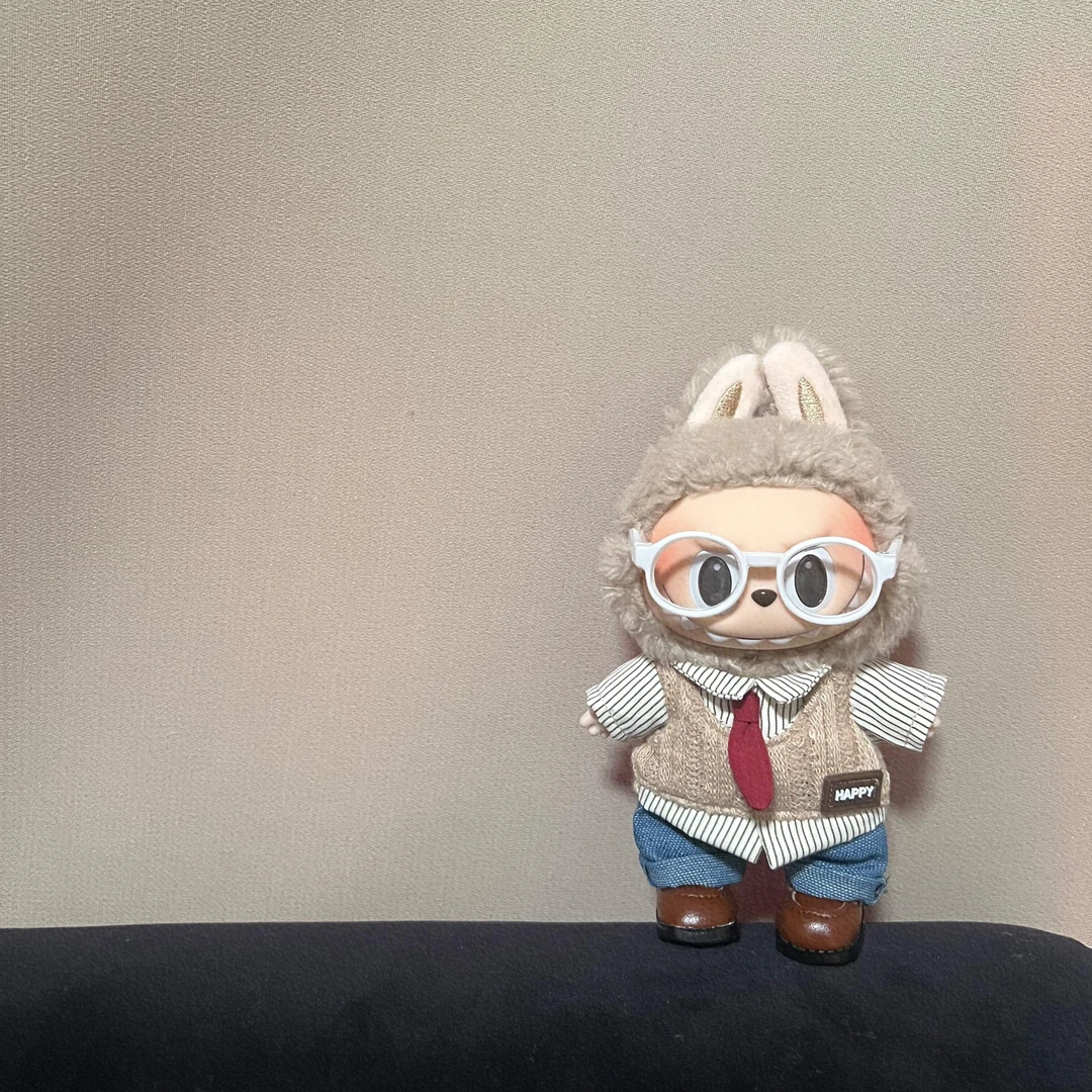 【学长】labubu娃衣拉布布坐坐派对一二三代通用（不含娃、仅娃衣）